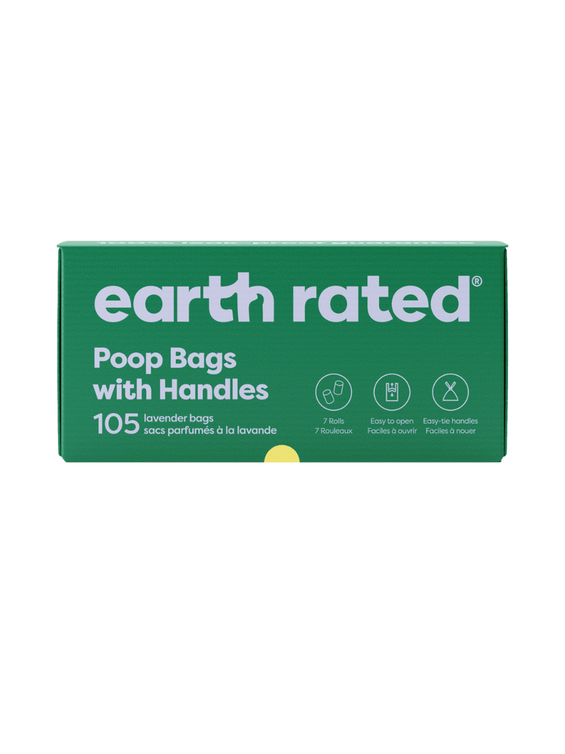 Dog Poop Bags With Handles on a Roll P8